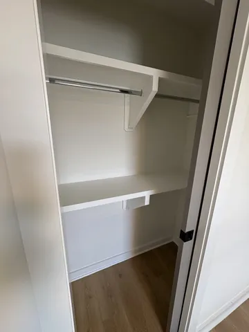 a view of closet
