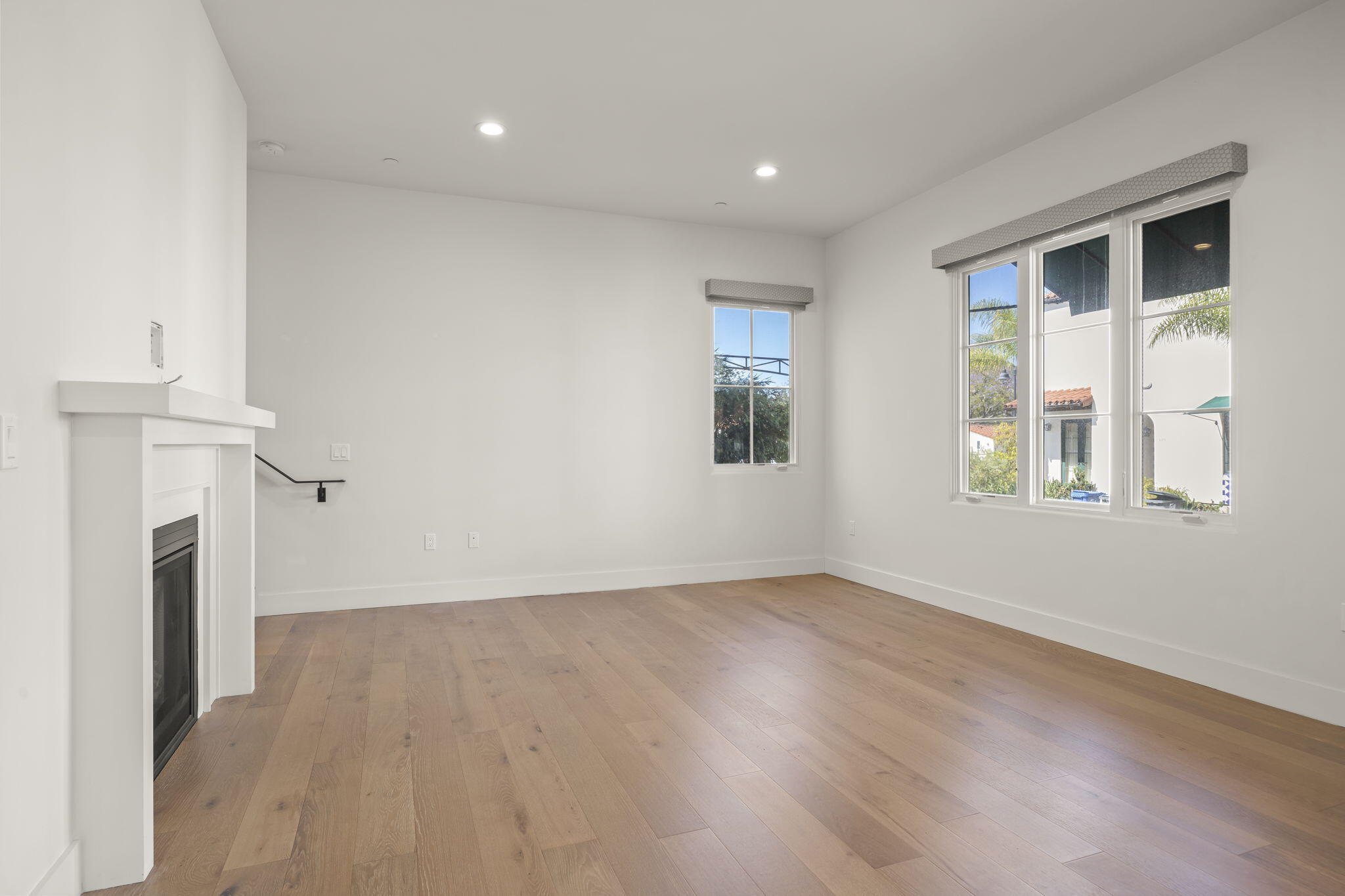 3718 State Street, Unit 139 Santa Barbara, CA 93105 - Photo 12 of 34 wooden floor in an empty room with a window