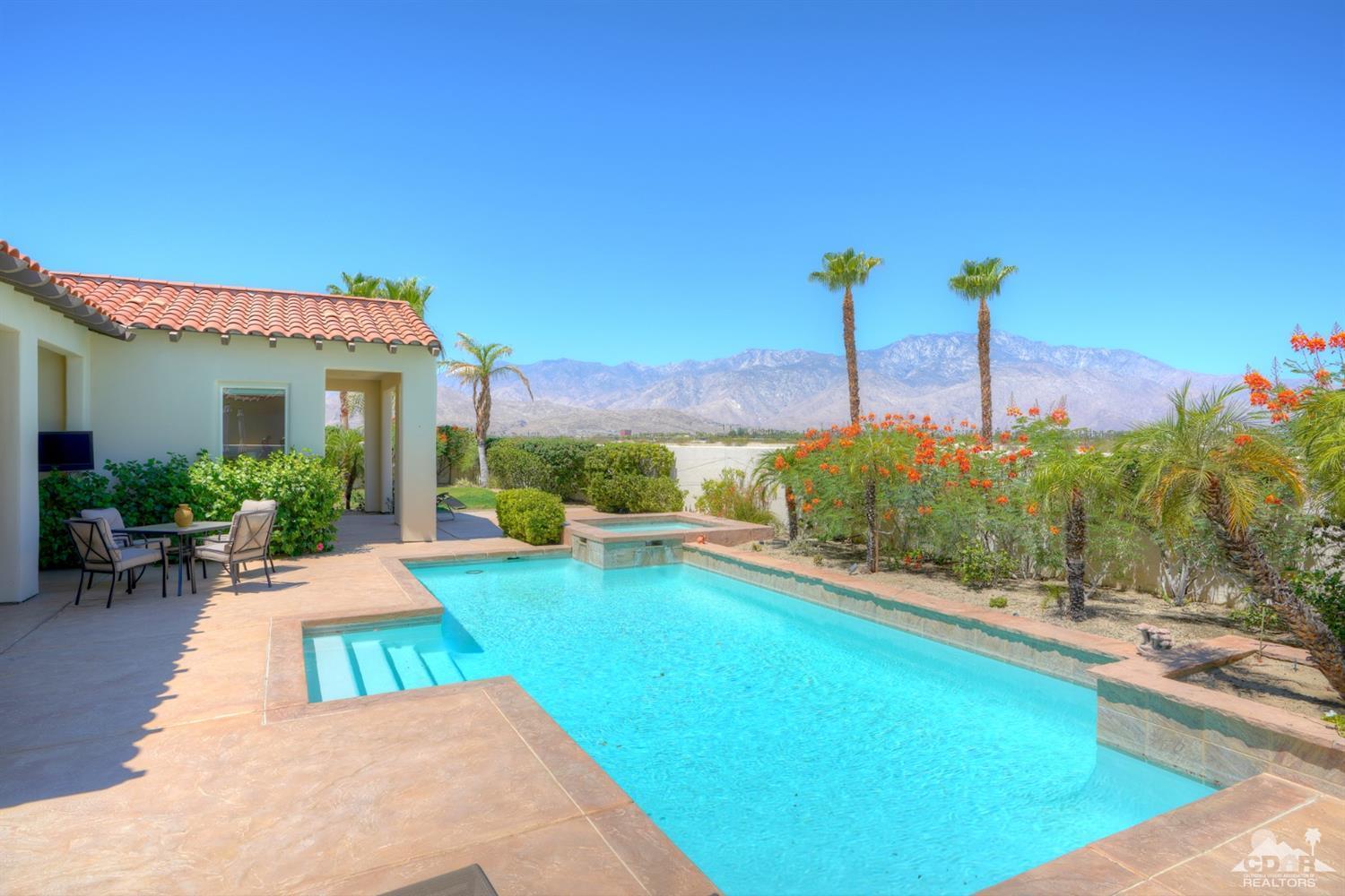 329 Loch Lomond Road Rancho Mirage, CA 92270 - Photo 1 of 50 a view of a patio with chairs and plants