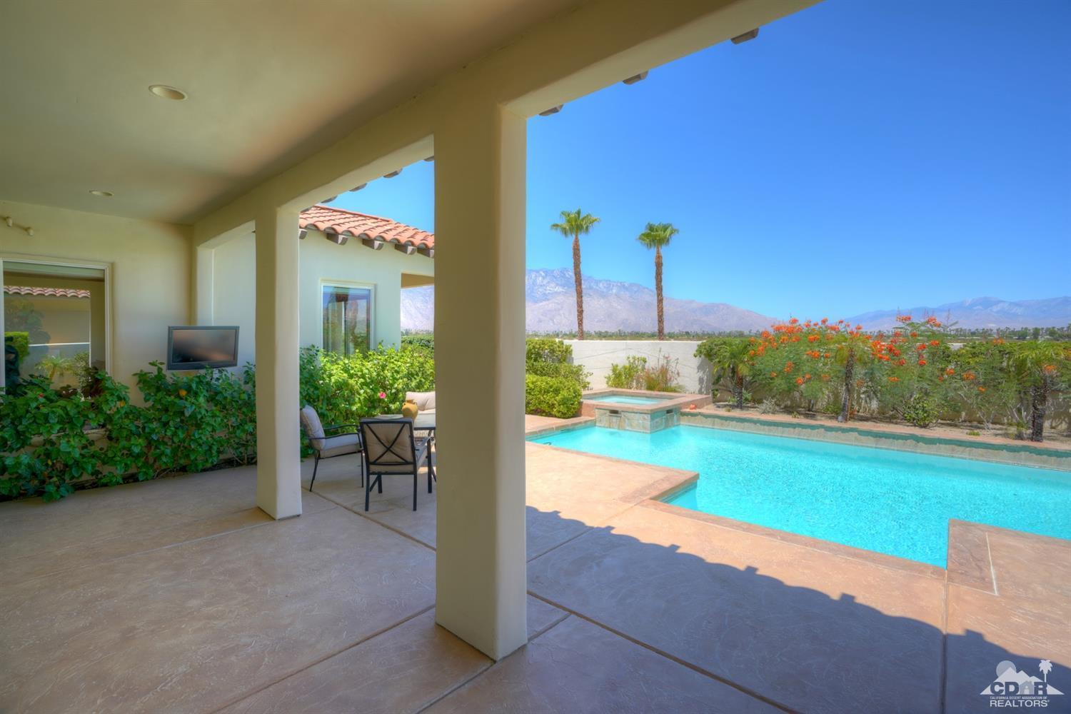 329 Loch Lomond Road Rancho Mirage, CA 92270 - Photo 50 of 50 a view of a garden with an outdoor space
