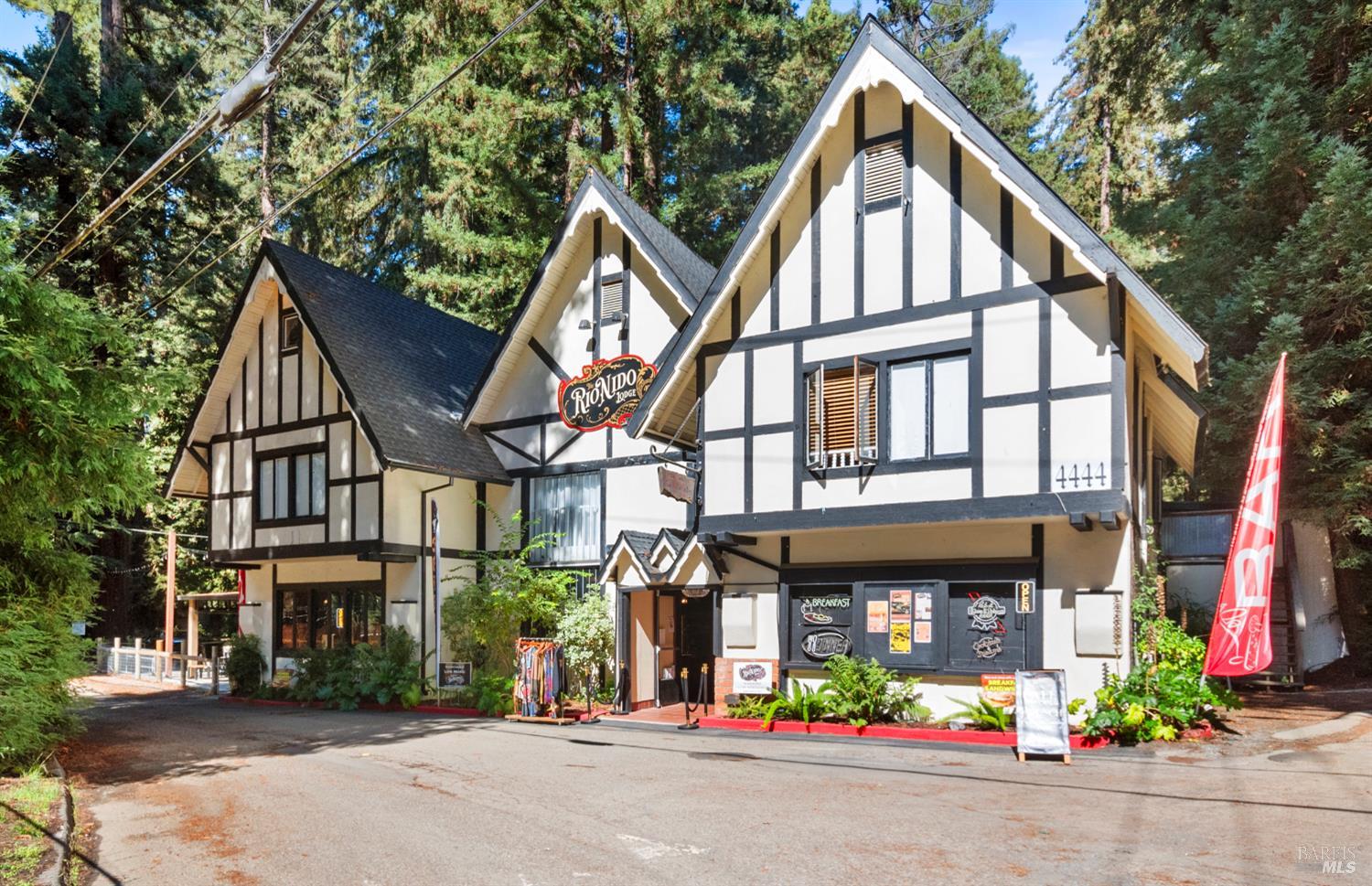 14571 Canyon 1 Road Guerneville, CA 95446 - Photo 34 of 37 a front view of a building with street