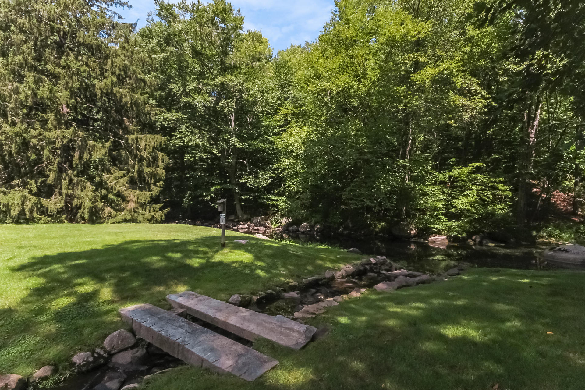 447 Valley Road New Canaan, CT 06840 - Photo 38 of 49 a view of a park with large trees