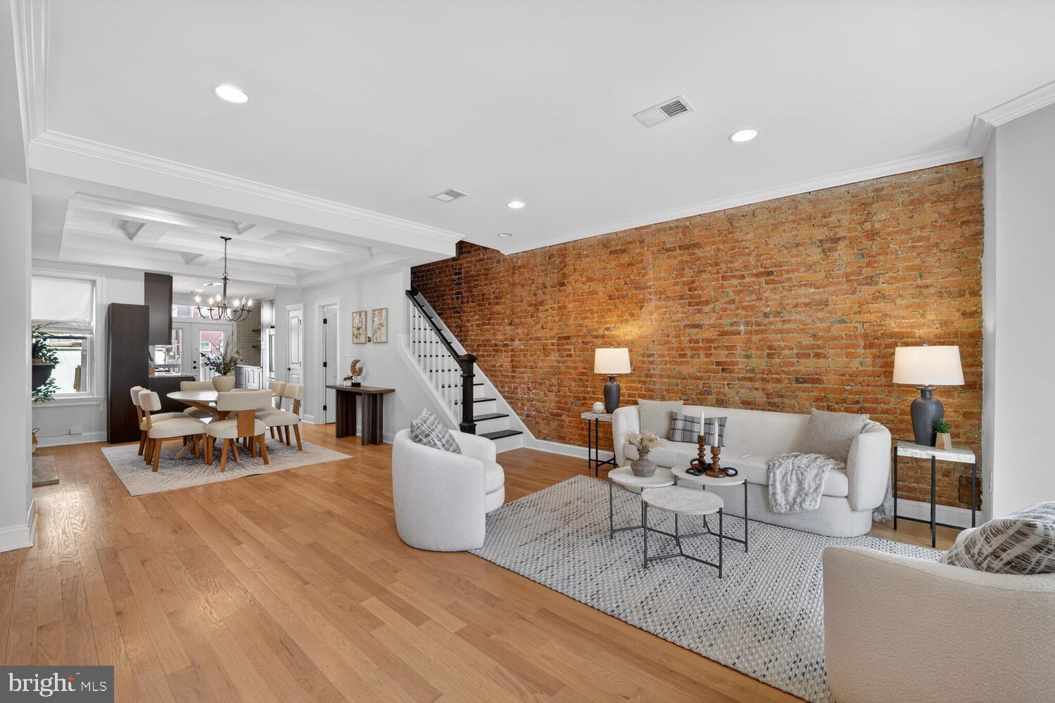 131 P Street Northwest Washington, DC 20001 - Photo 3 of 24 Chic urban retreat with exposed brick.