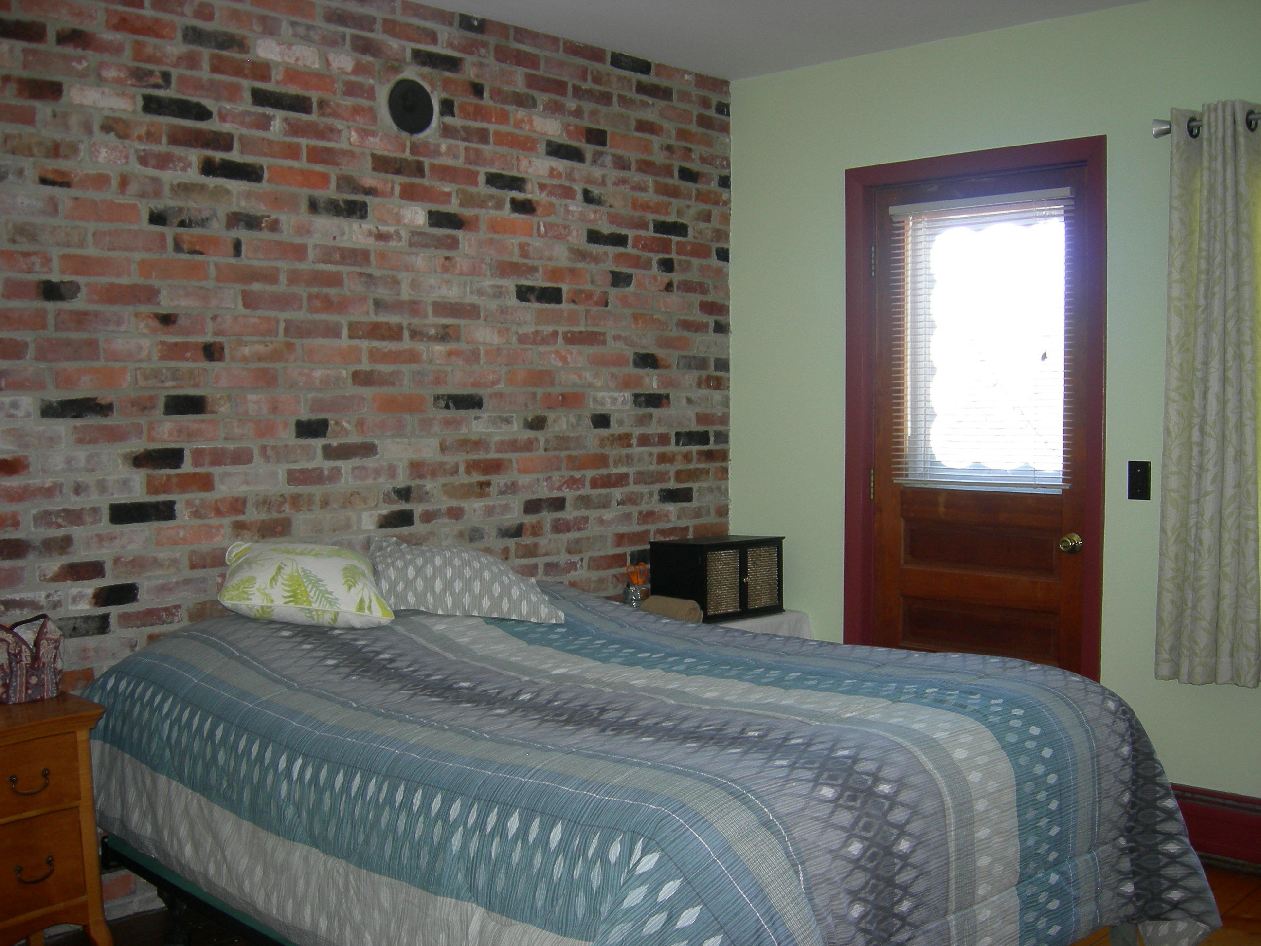 Downstairs bedroom in new addition