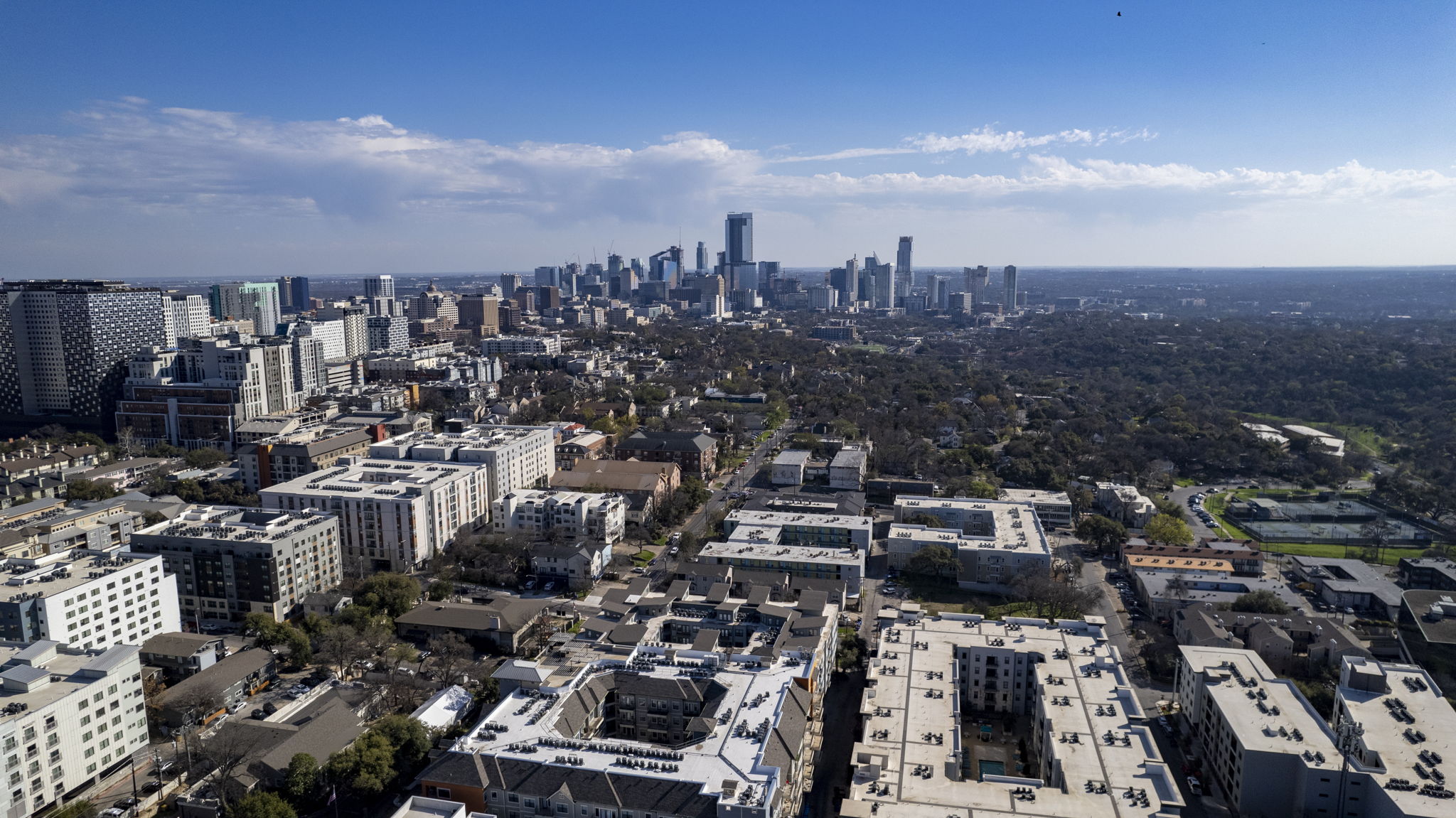 1100 West 25th Street, Unit 101 Austin, TX 78705 - Photo 12 of 39 a view of a city