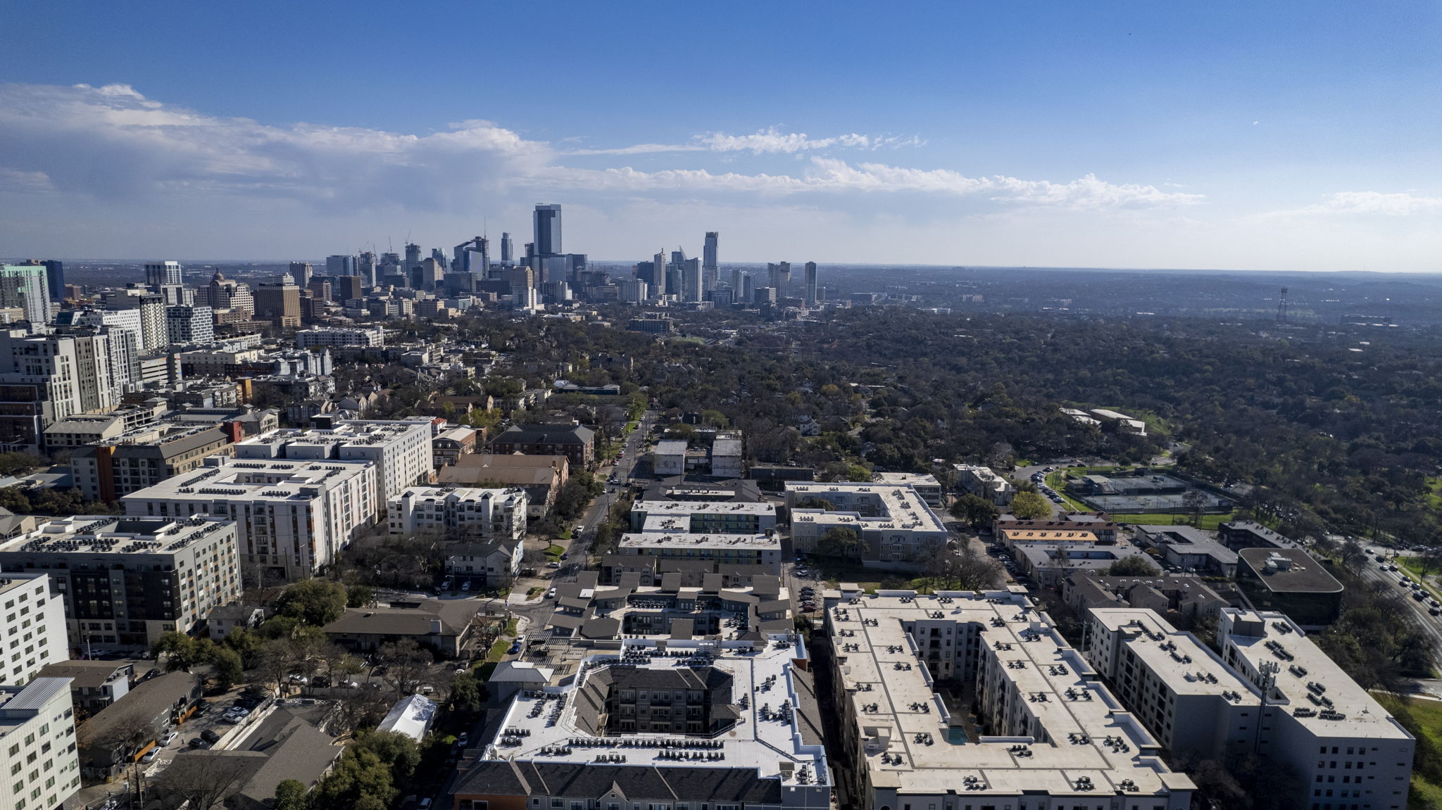 1100 West 25th Street, Unit 101 Austin, TX 78705 - Photo 13 of 39 a view of a city