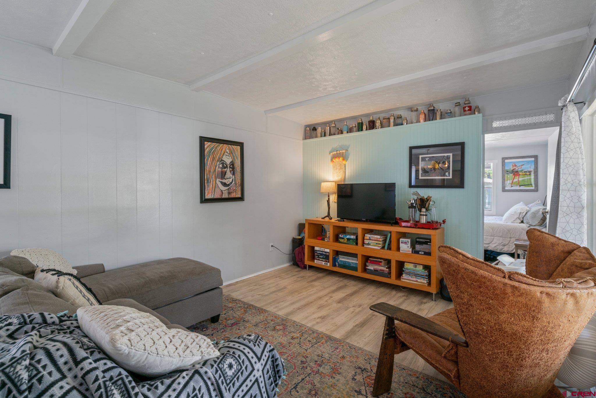 485 Florida Road, Unit D6 Durango, CO 81301 - Photo 11 of 35 a living room with furniture and a window