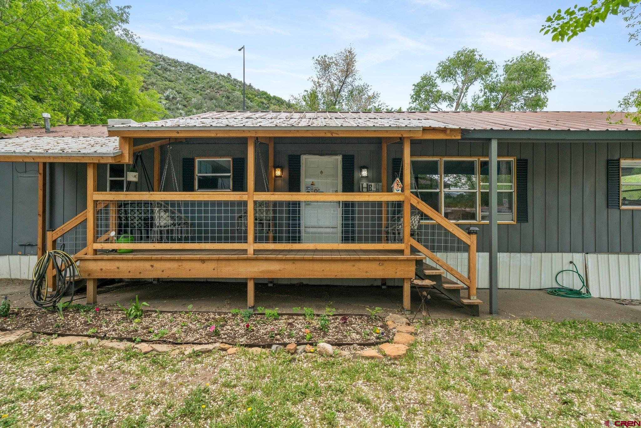 485 Florida Road, Unit D6 Durango, CO 81301 - Photo 23 of 35 a view of outdoor space yard and deck