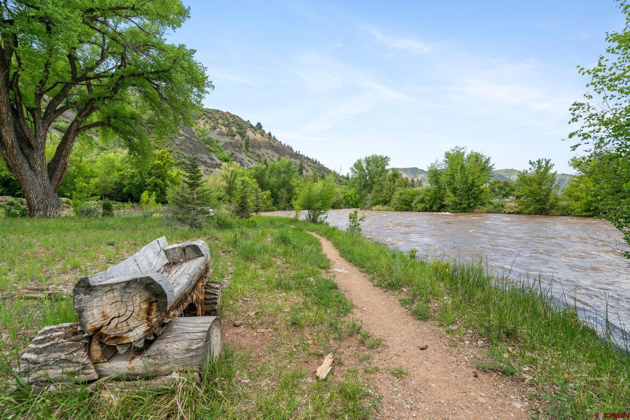 485 Florida Road, Unit D6 Durango, CO 81301 - Photo 34 of 35 a view of a garden with an outdoor seating