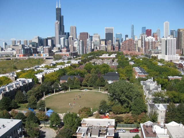 1530 South State Street, Unit 612 Chicago, IL 60605 - Photo 19 of 25 a view of a city with tall buildings