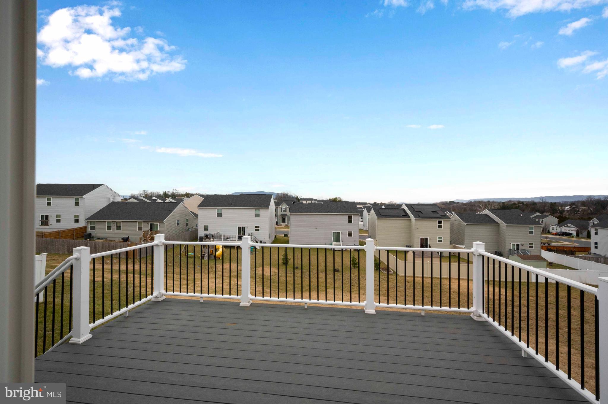 151 Cougill Road Middletown, VA 22645 - Photo 24 of 41 a view of a balcony with wooden floor