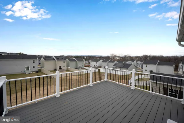 a view of a house with roof deck