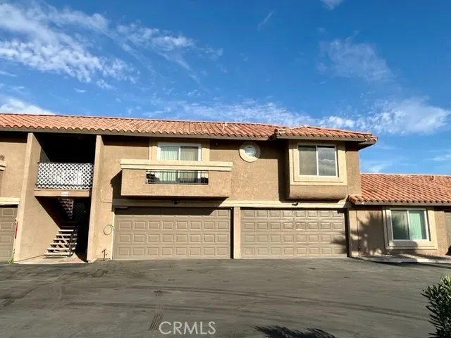 a view of a house with a balcony