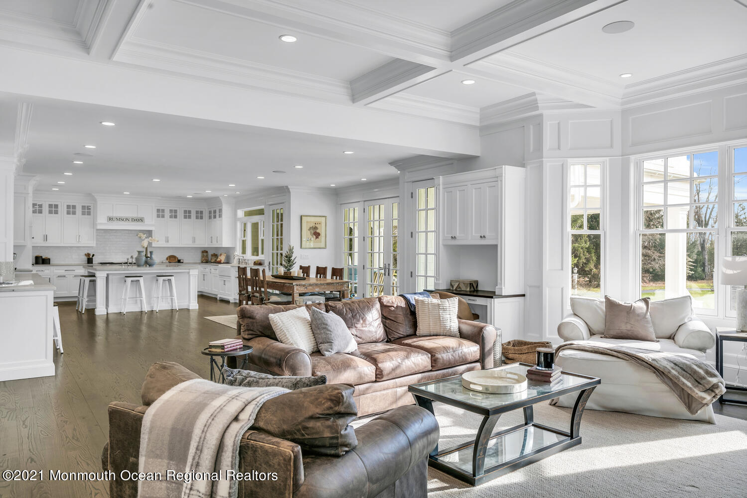 83 Rumson Road Rumson, NJ 07760 - Photo 12 of 56 a living room with furniture and a large window