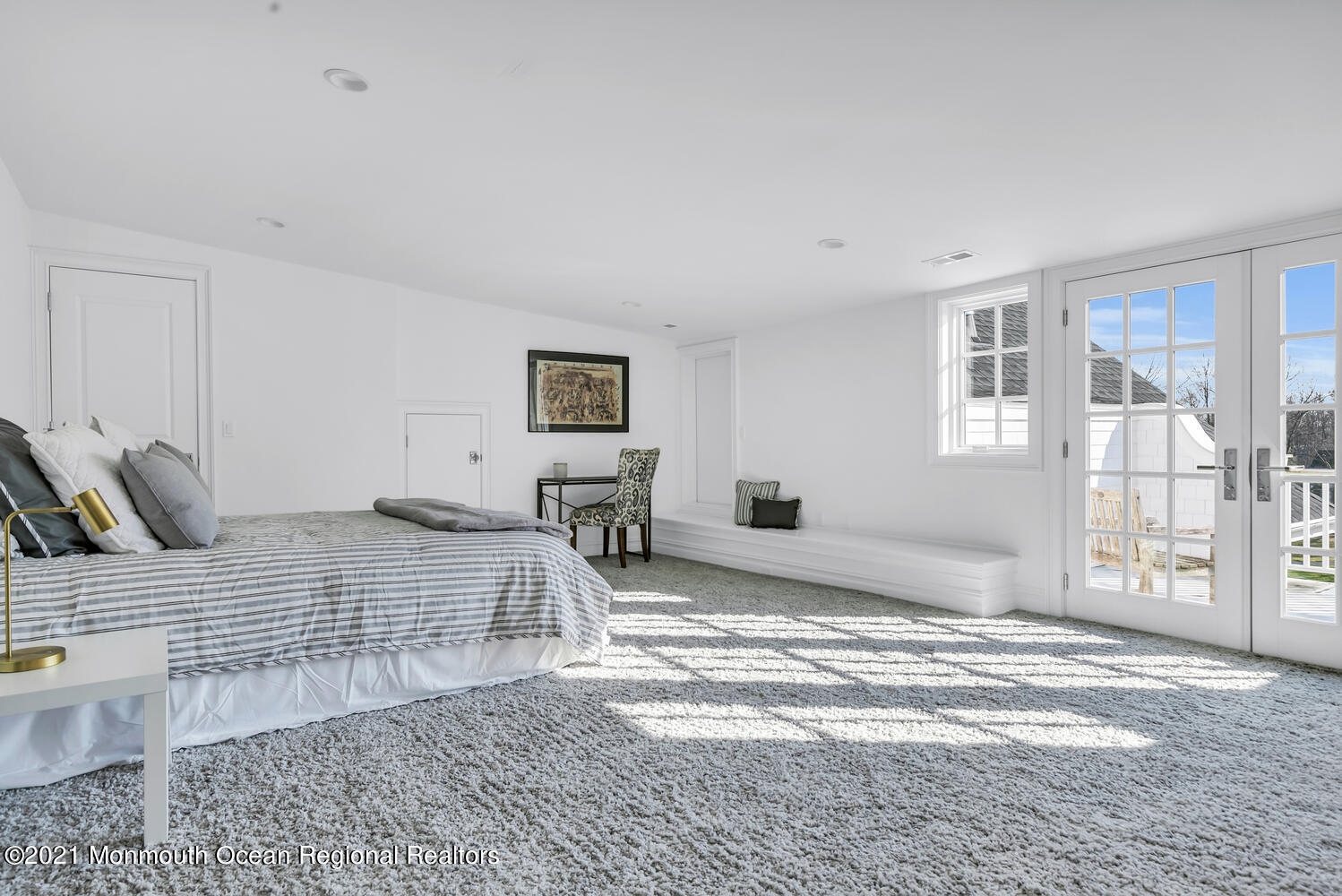 83 Rumson Road Rumson, NJ 07760 - Photo 44 of 56 a bedroom with a bed and a window