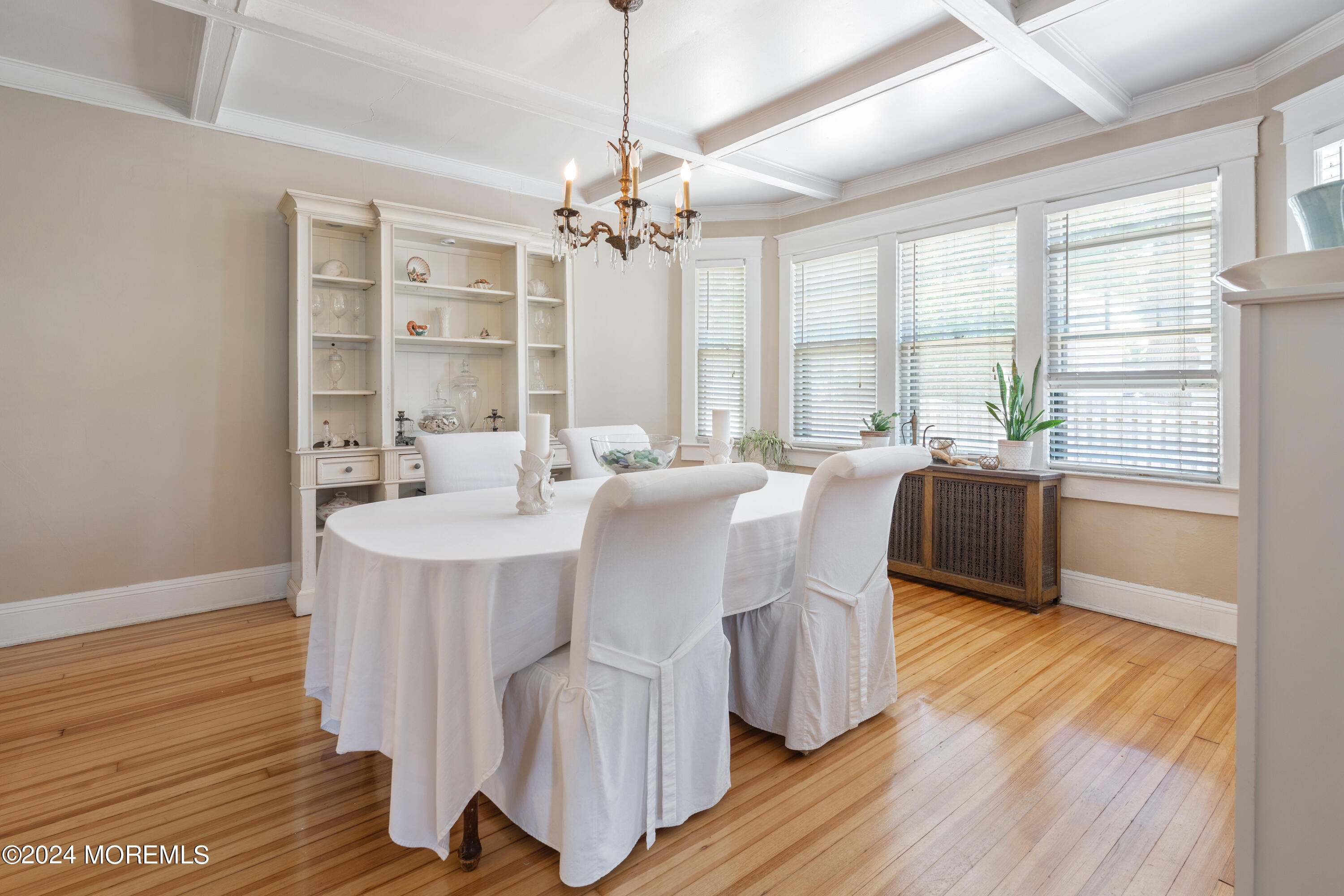 198 Pinckney Road Little Silver, NJ 07739 - Photo 4 of 20 a view of a dining room with furniture window and wooden floor