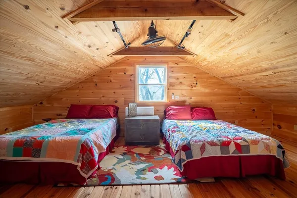 a view of a balcony with furniture