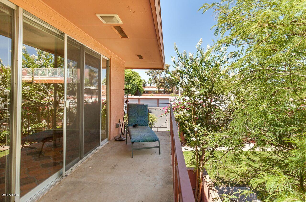 142 East Coronado Road, Unit 31 Phoenix, AZ 85004 - Photo 18 of 33 Balcony Off Owner's Suite