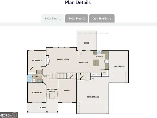 a picture of a floor plan