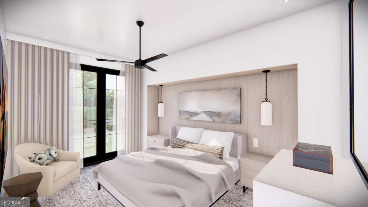 1554 South Lumpkin Street, Unit 5 Athens, GA 30605 - Photo 15 of 24 a bedroom with a bed and a window