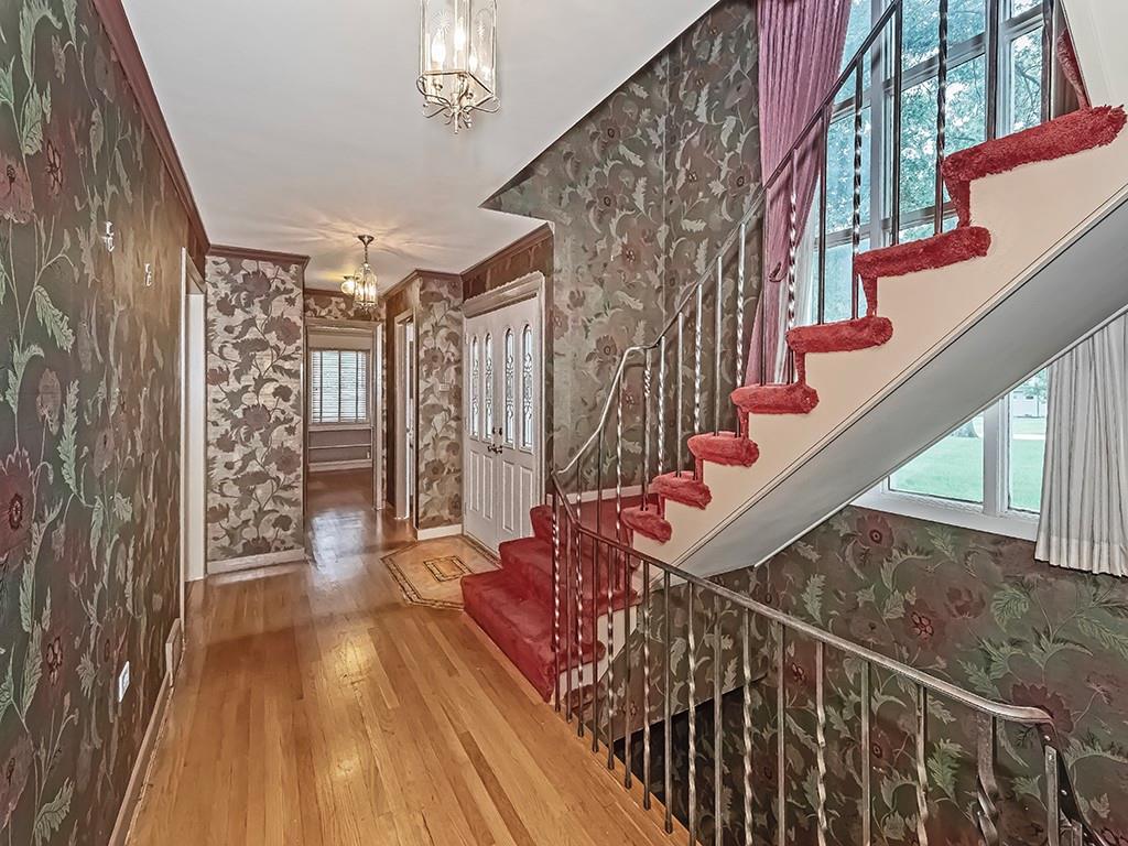 2848 Brodhead Road Aliquippa, PA 15001 - Photo 8 of 33 a view of entryway and hall with wooden floor