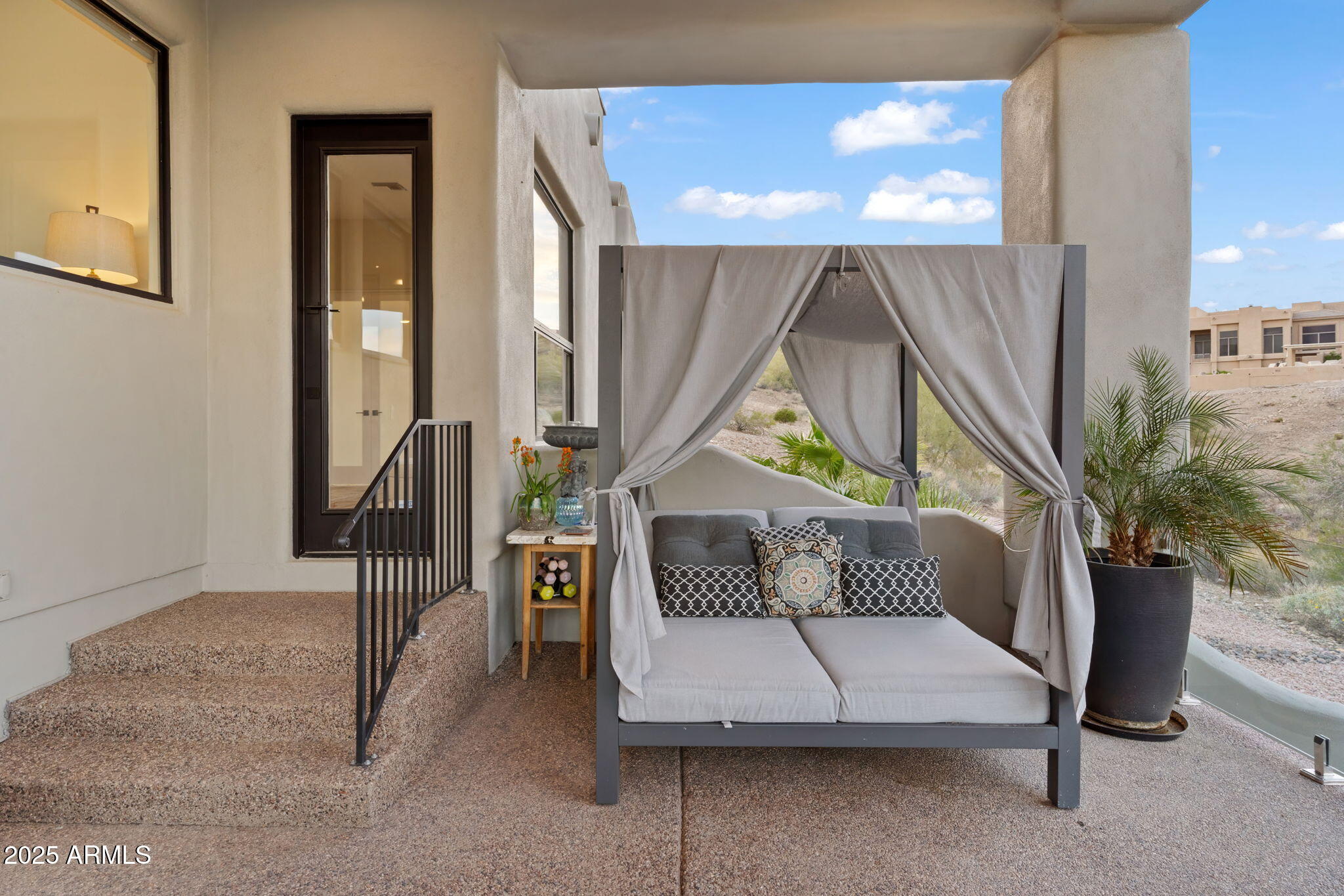 15730 East Eagle Crest Road Fountain Hills, AZ 85268 - Photo 53 of 77 a living room with furniture and a potted plant