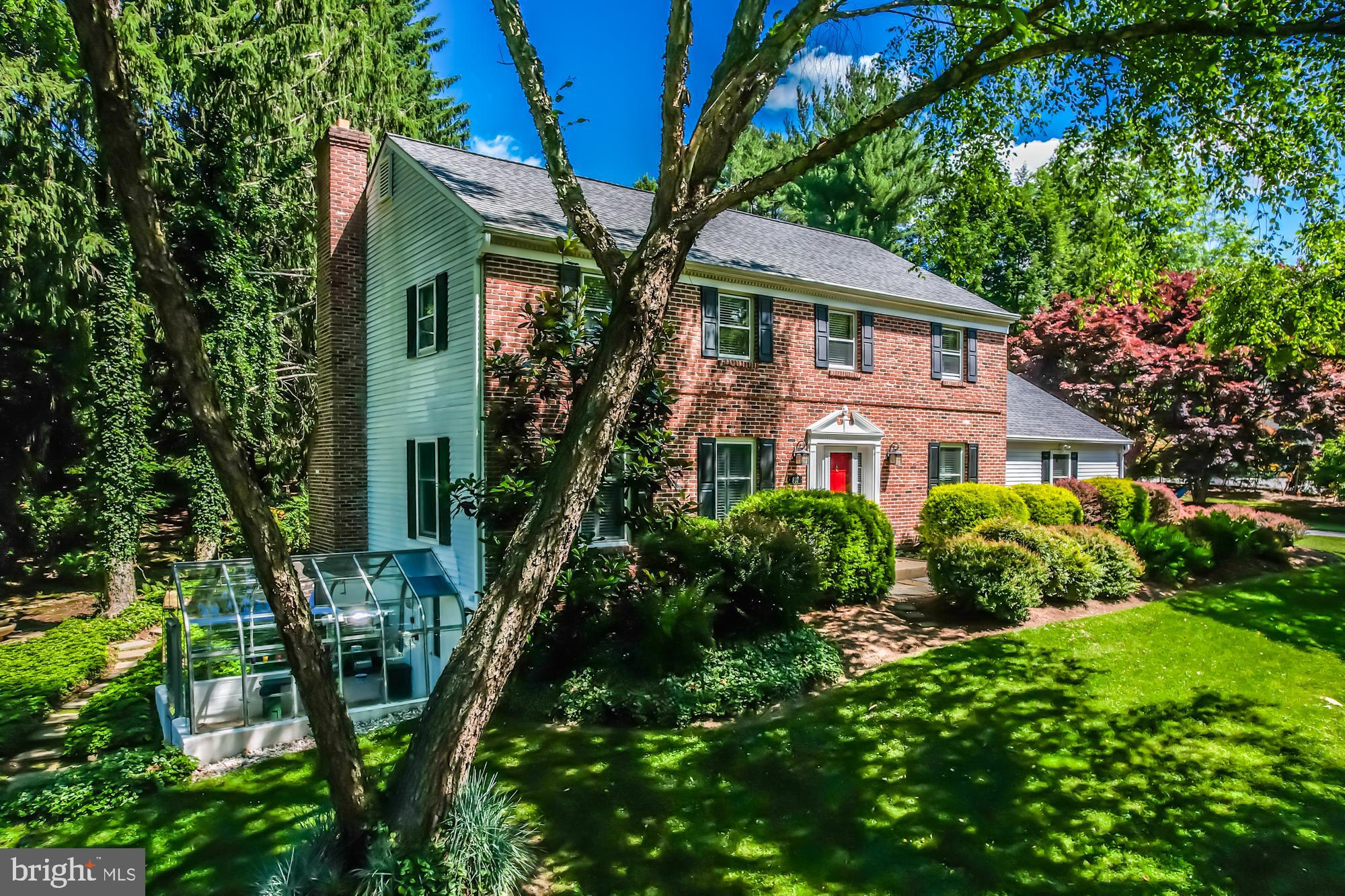 837 Brintons Bridge Road West Chester, PA 19382 - Photo 50 of 50 Side view, peek at greenhouse room