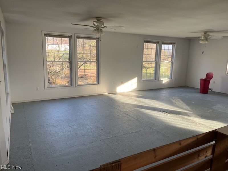 1732 Bantam Ridge Road Steubenville, OH 43953 - Photo 10 of 22 Empty room with ceiling fan