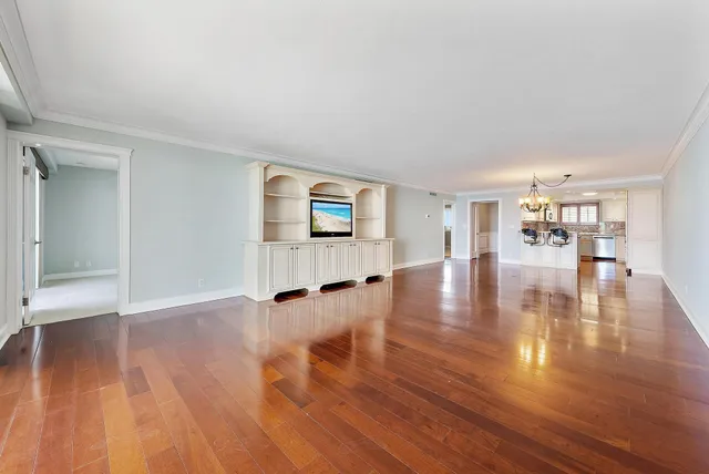 a view interior of the house with wooden floor