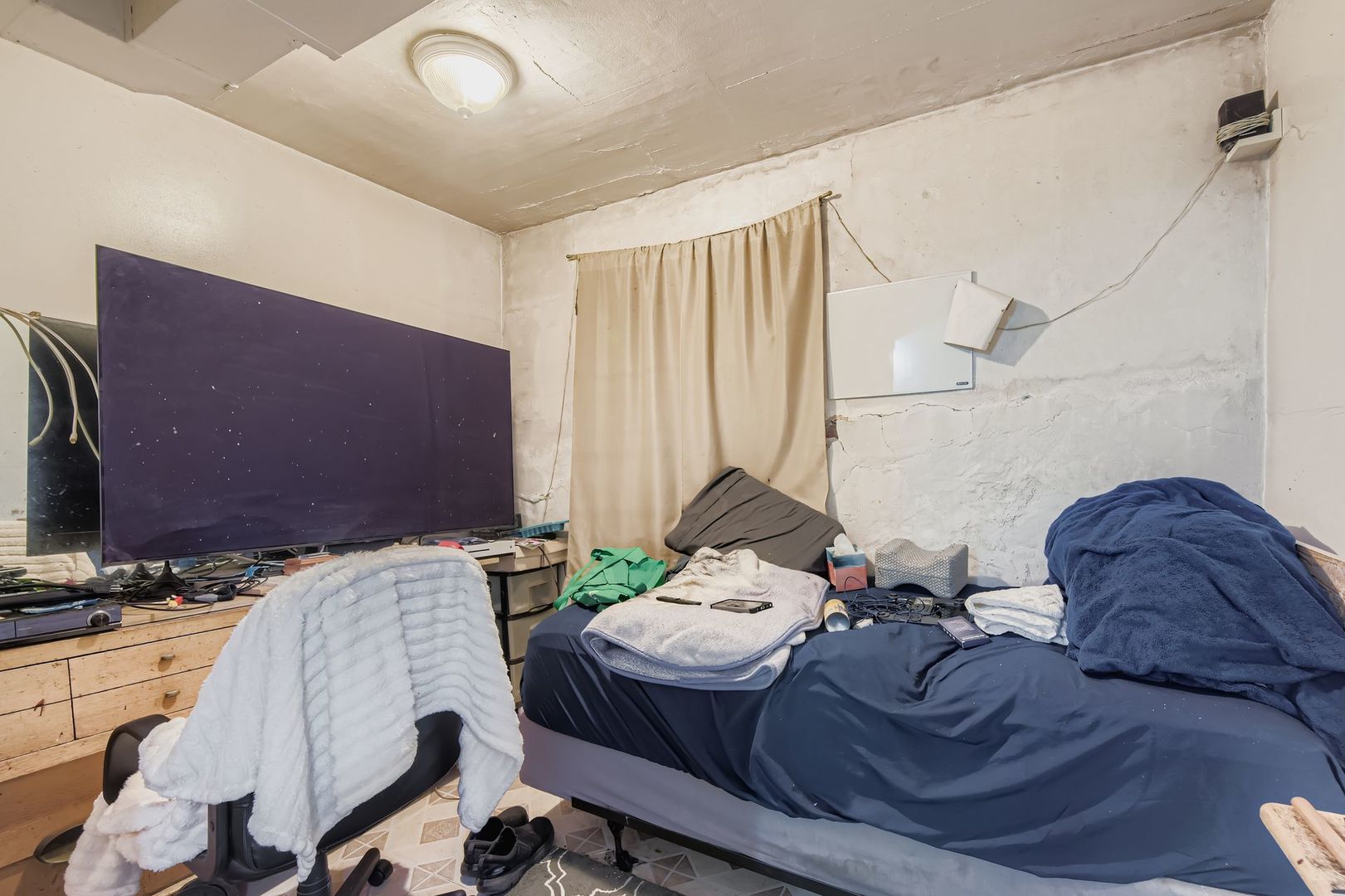 2453 South Trumbull Avenue Chicago, IL 60623 - Photo 16 of 21 a living room with furniture and a fireplace