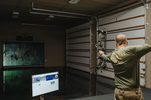 a view of a lake with a yard