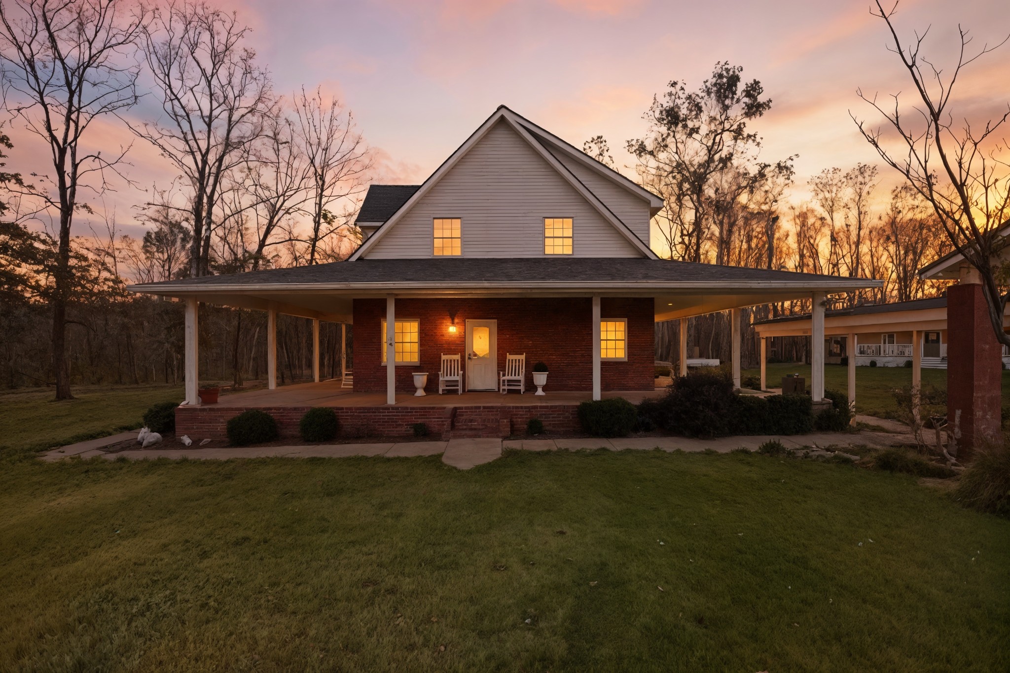 139 Limestone Road Elora, TN 37328 - Photo 47 of 100 a front view of a house with a yard and seating space