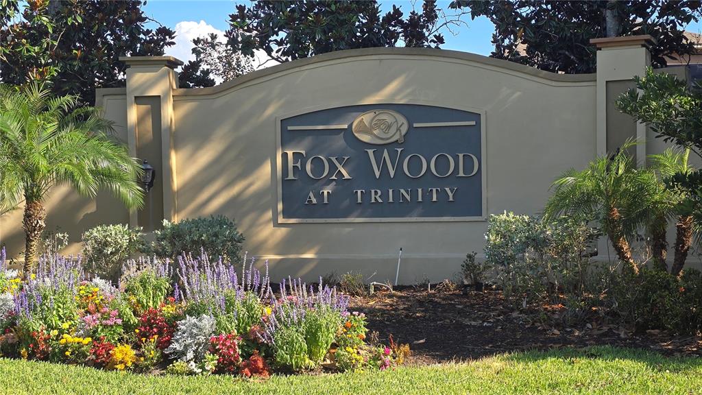2009 Meadow Rue Court Trinity, FL 34655 - Photo 17 of 21 a view of sign board with plants