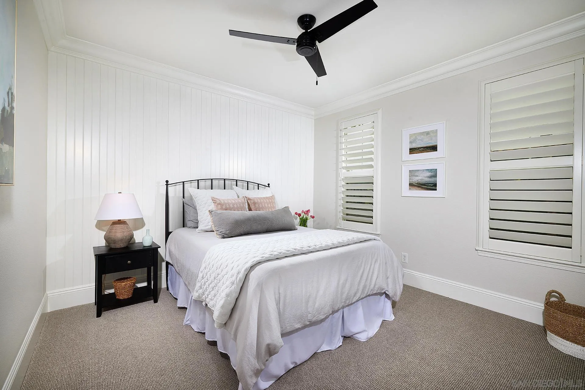 3501 Corte Romero Carlsbad, CA 92009 - Photo 22 of 48 a bedroom with a bed and a night stand