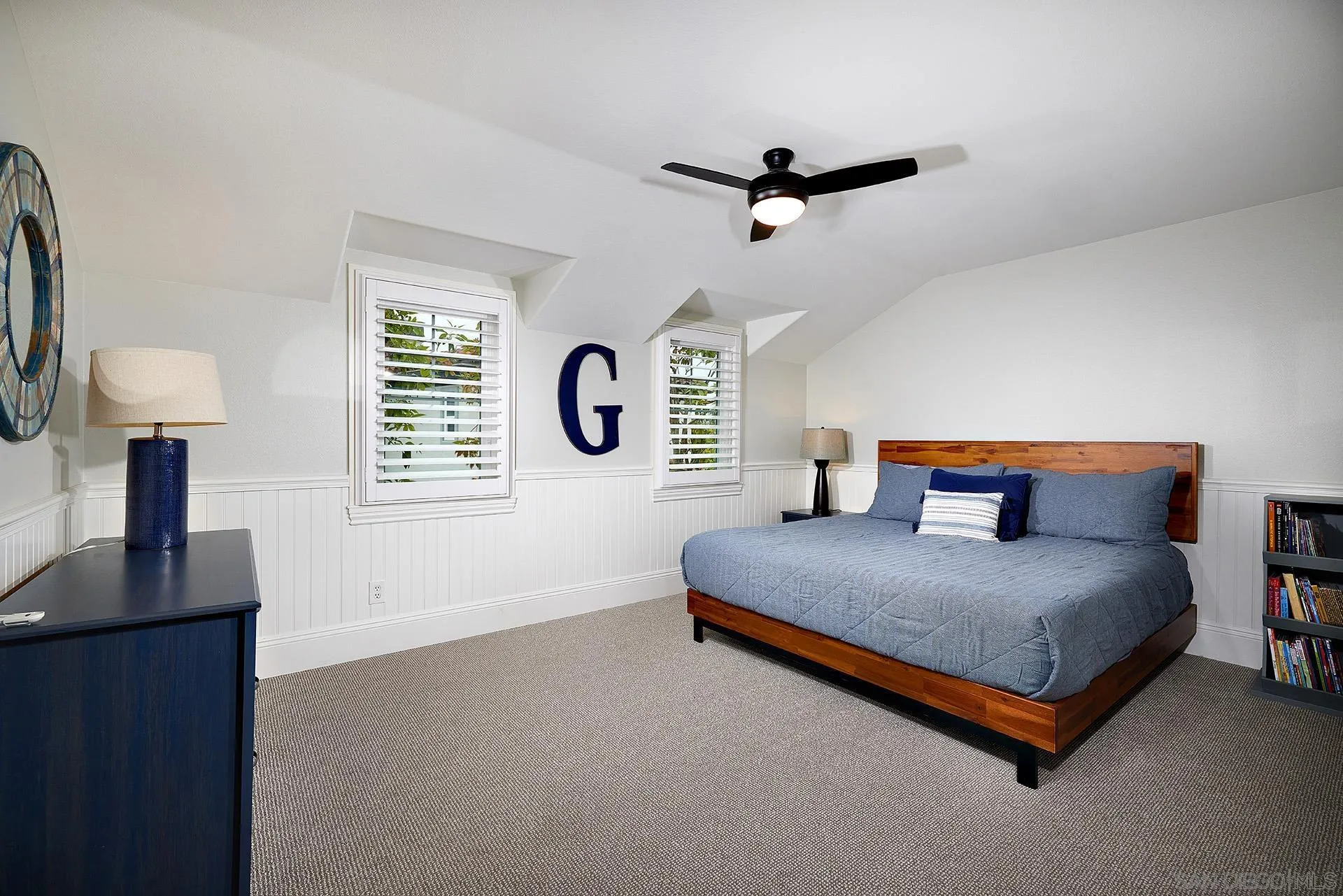 3501 Corte Romero Carlsbad, CA 92009 - Photo 25 of 48 a bedroom with a bed lamp and a window