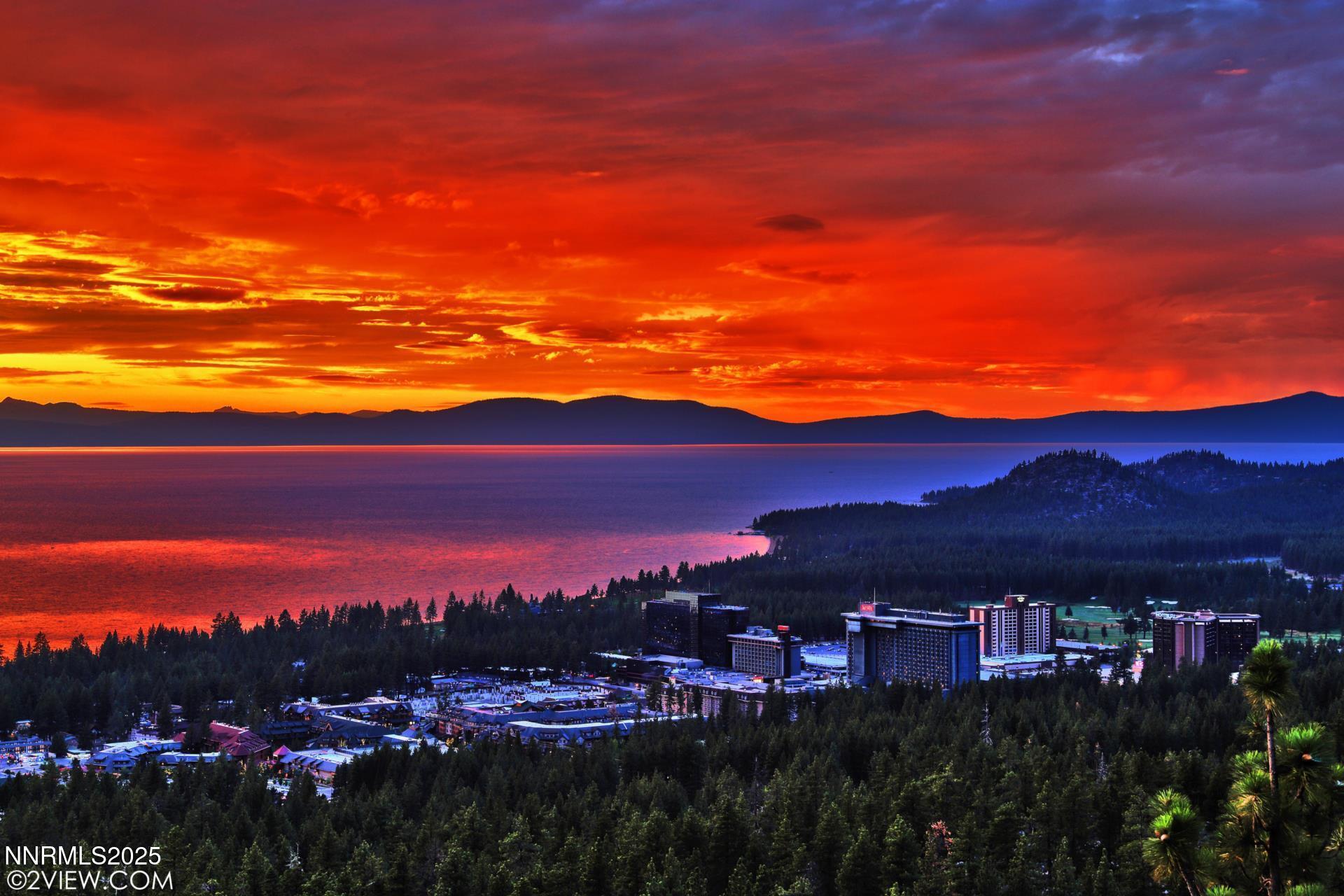 173 Hall Court Stateline, NV 89449 - Photo 32 of 32 a view of city and sunset