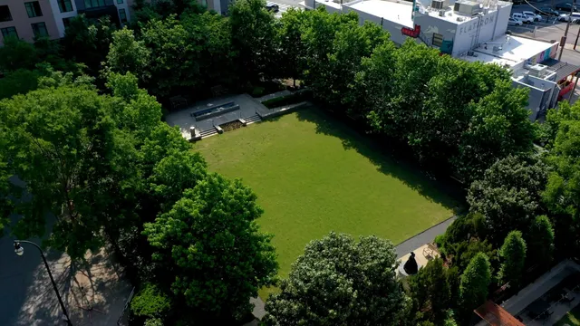 a view of an outdoor space and a yard