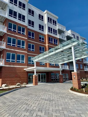 a view of a building and a terrace