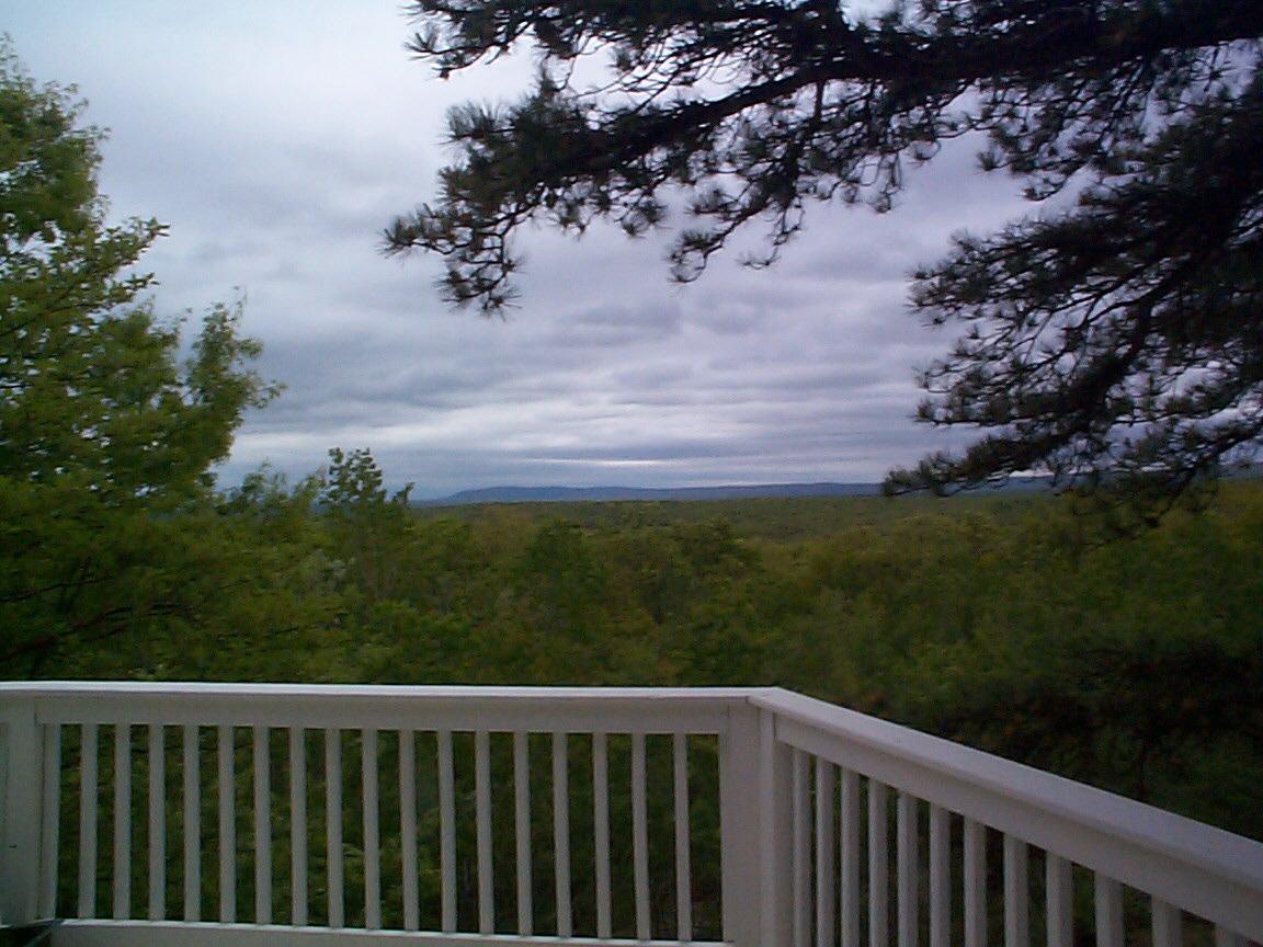 908 A High Crest Road Canadensis, PA 18325 - Photo 5 of 6 Mountain views from main bedroom deck