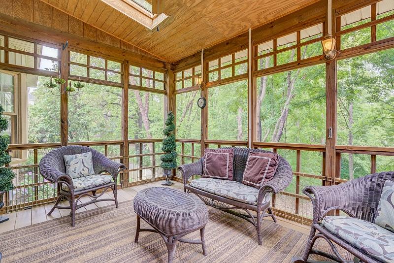 1743 Millbridge Road Salem, VA 24153 - Photo 29 of 54 Screened Porch (2)