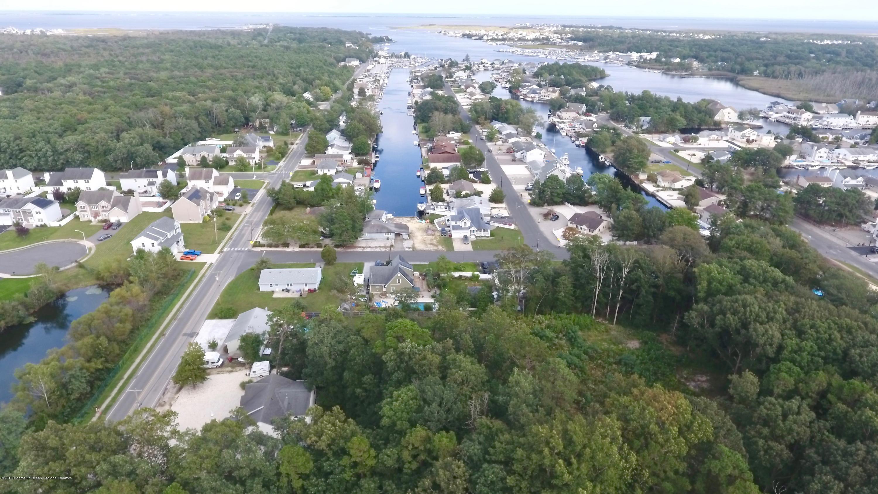 12 Harbor Inn Road Bayville, NJ 08721 - Photo 54 of 80 an aerial view of a city with lots of residential buildings