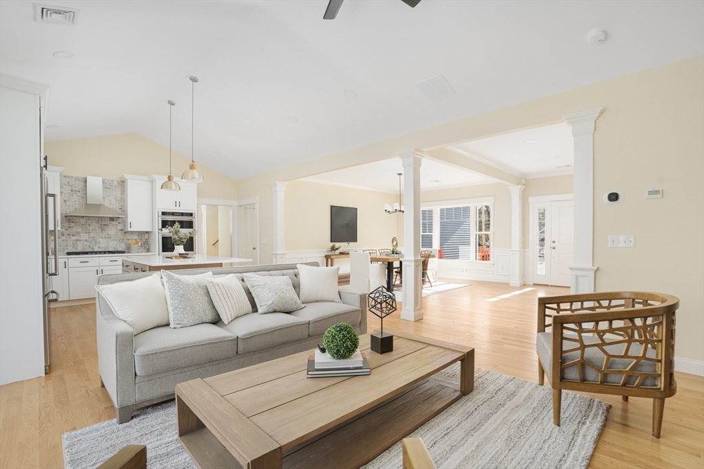 660 Pine Street Seekonk, MA 02771 - Photo 8 of 37 a living room with furniture and a wooden floor