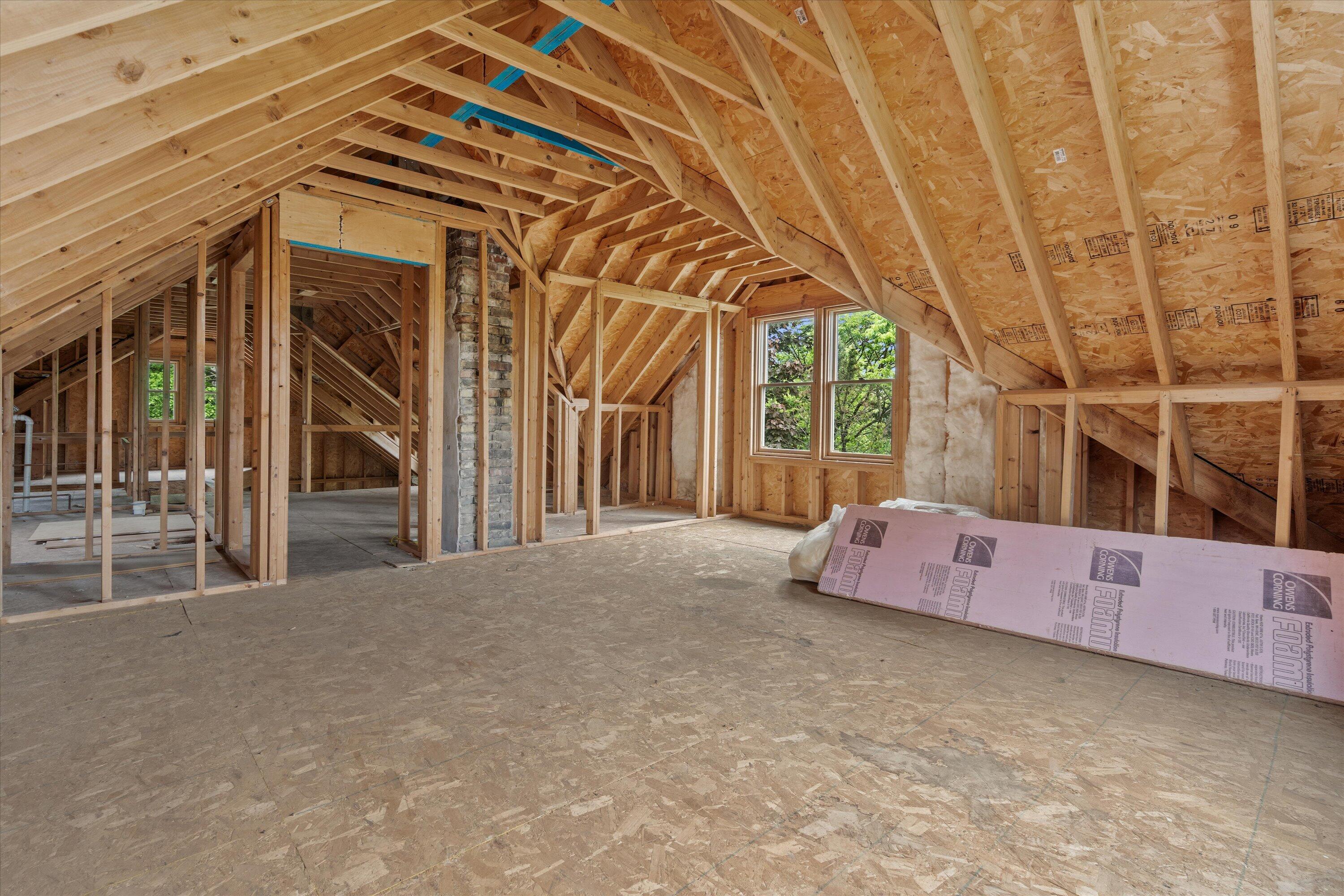 W330-s7098 County Road East Mukwonago, WI 53149 - Photo 23 of 60 Second Floor Framed Bedroom