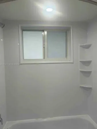 a view of a closet area