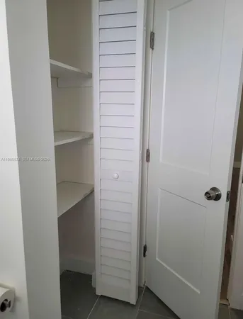 a view of walk in closet