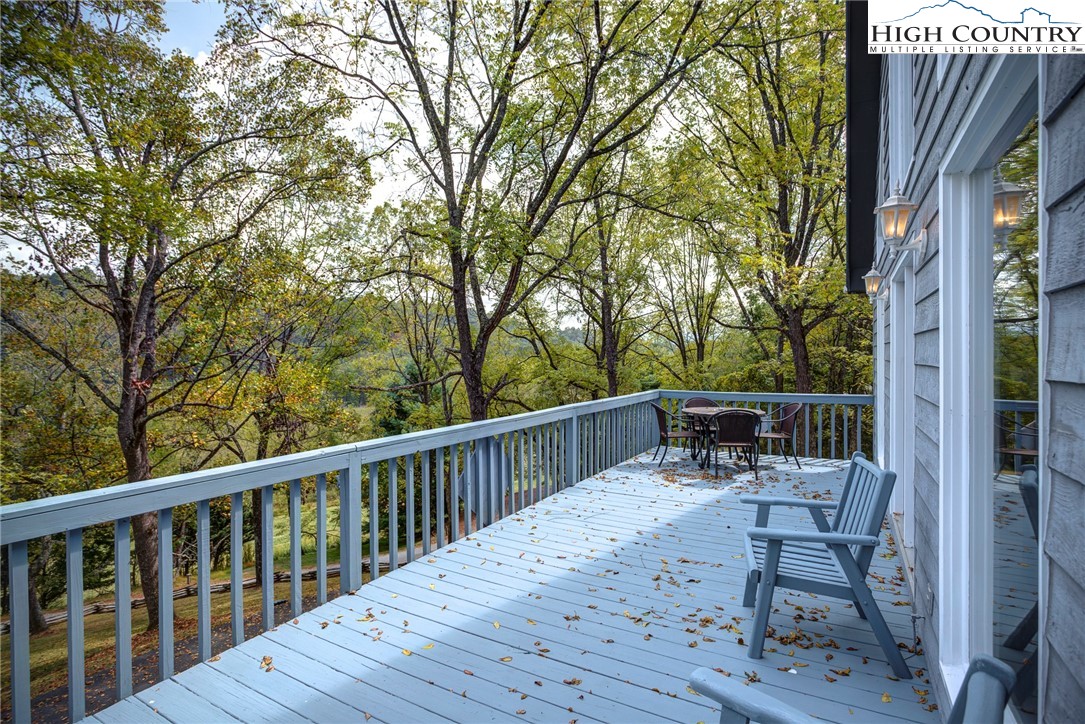 2164 River Bend Road Mouth Of Wilson, VA 24363 - Photo 9 of 50 a view of backyard with a table and chairs