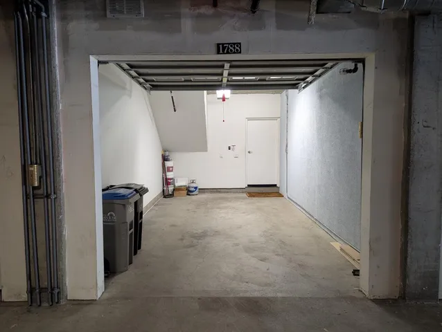 a view of storage and utility room