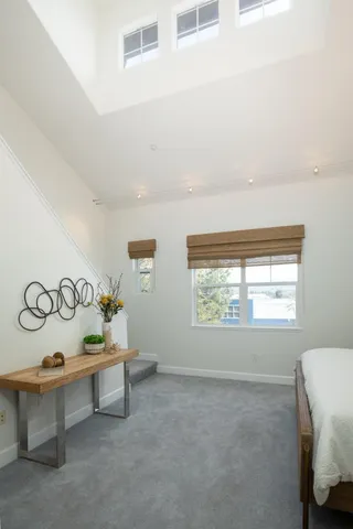 a living room with a window