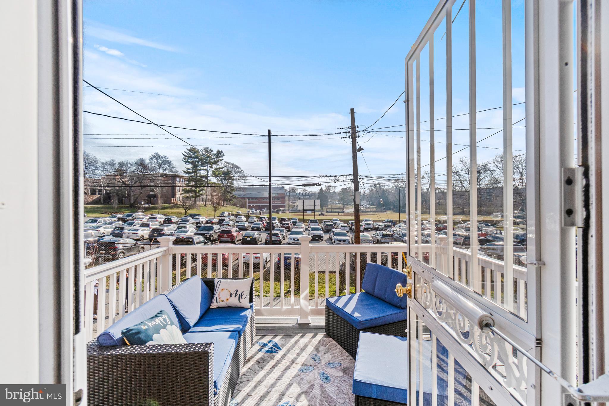 377 Marydell Road Baltimore, MD 21229 - Photo 14 of 35 Rear Deck w/ Tranquil Views