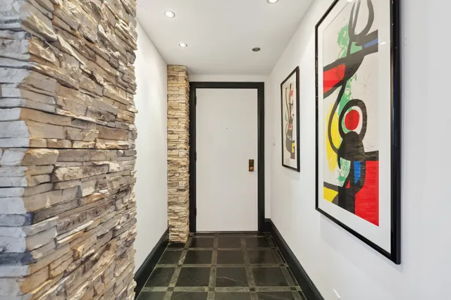 a view of a entryway